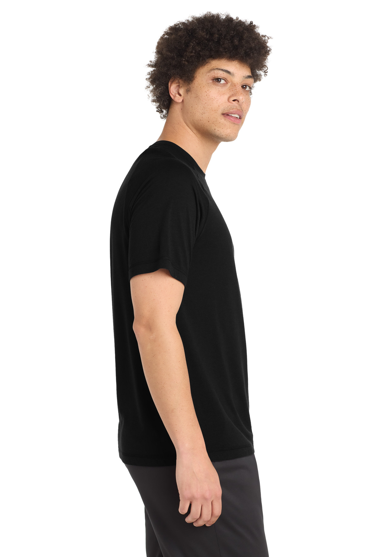 Sport-Tek PosiCharge Tri-Blend Wicking Raglan Tee. ST400 75