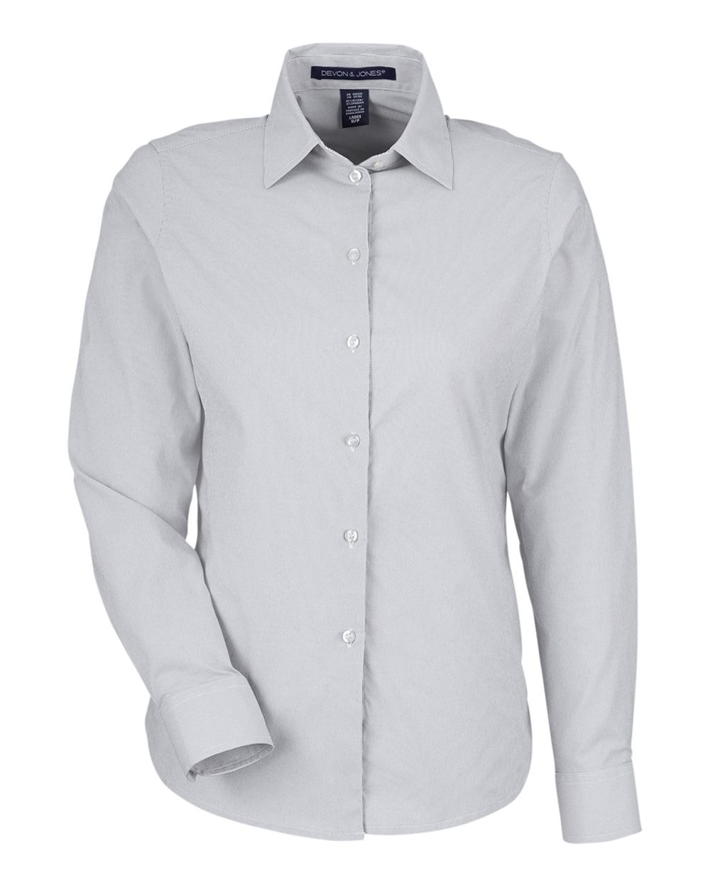Women's CrownLux Performance® Microstripe Dress Shirt - DG537W 10
