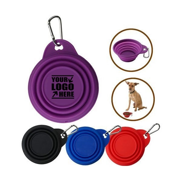 Collapsible Dog Bowl With Custom Logo 2