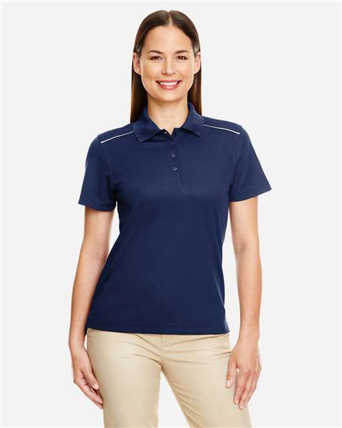 Women's Radiant Performance Piqué Polo with Reflective Piping - 78181R 20