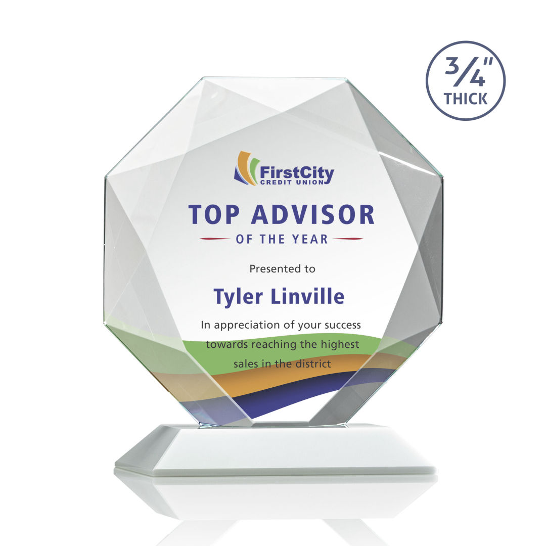 Bradford VividPrint™ Award - White 5