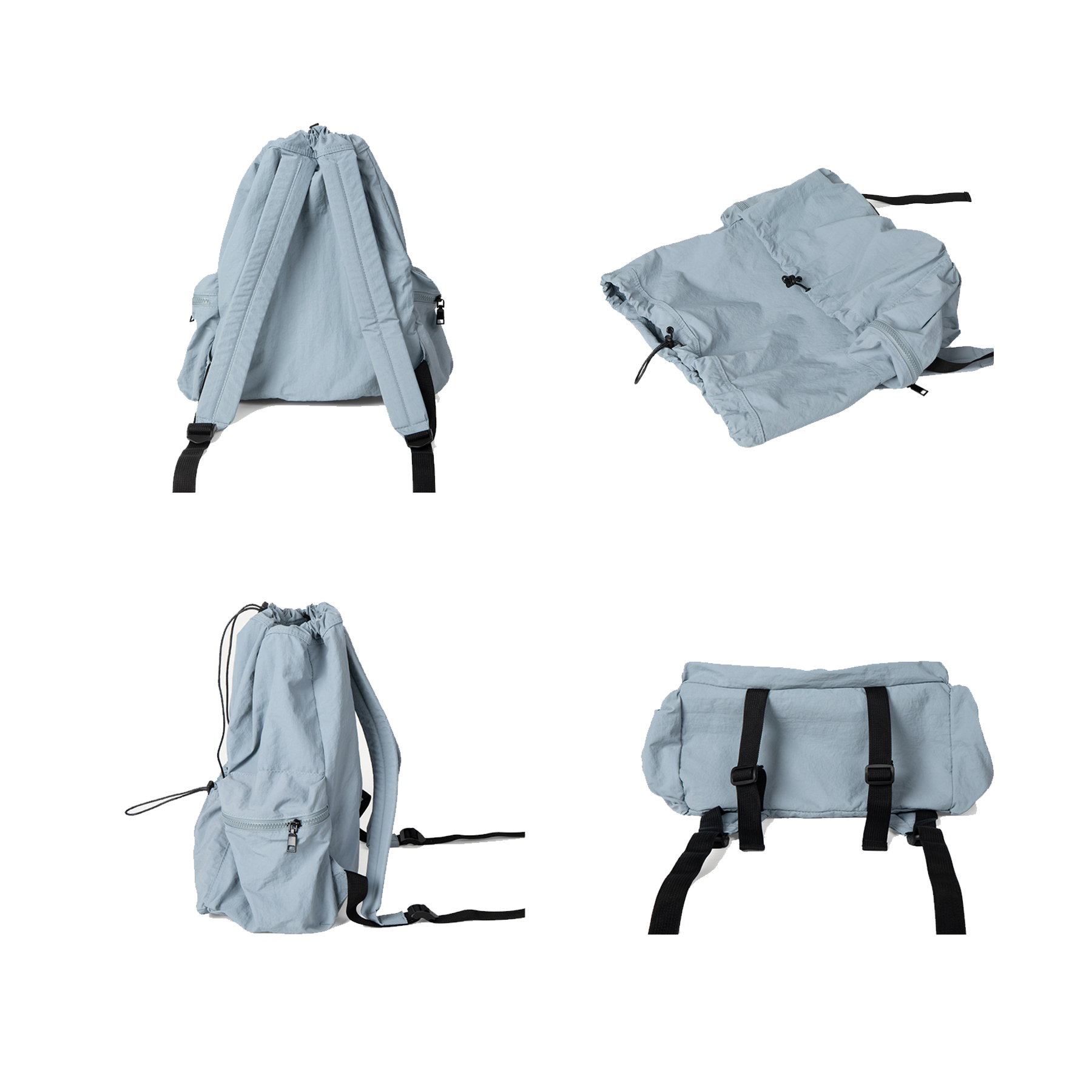 Nylon Breathable Drawstring Backpack 4