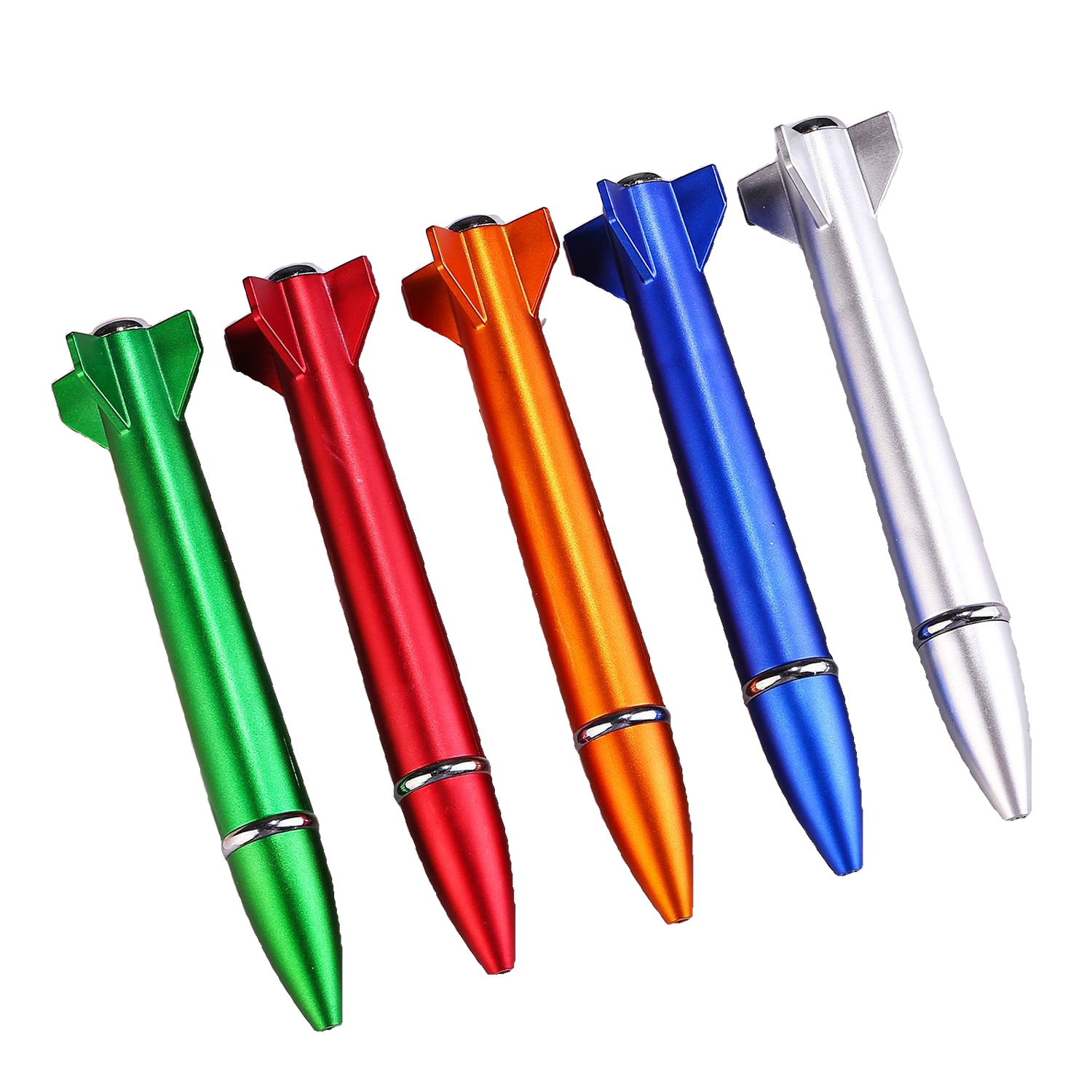 Ink-Proof Ballpoint Pen in Aircraft Rocket and Missile Shape 2