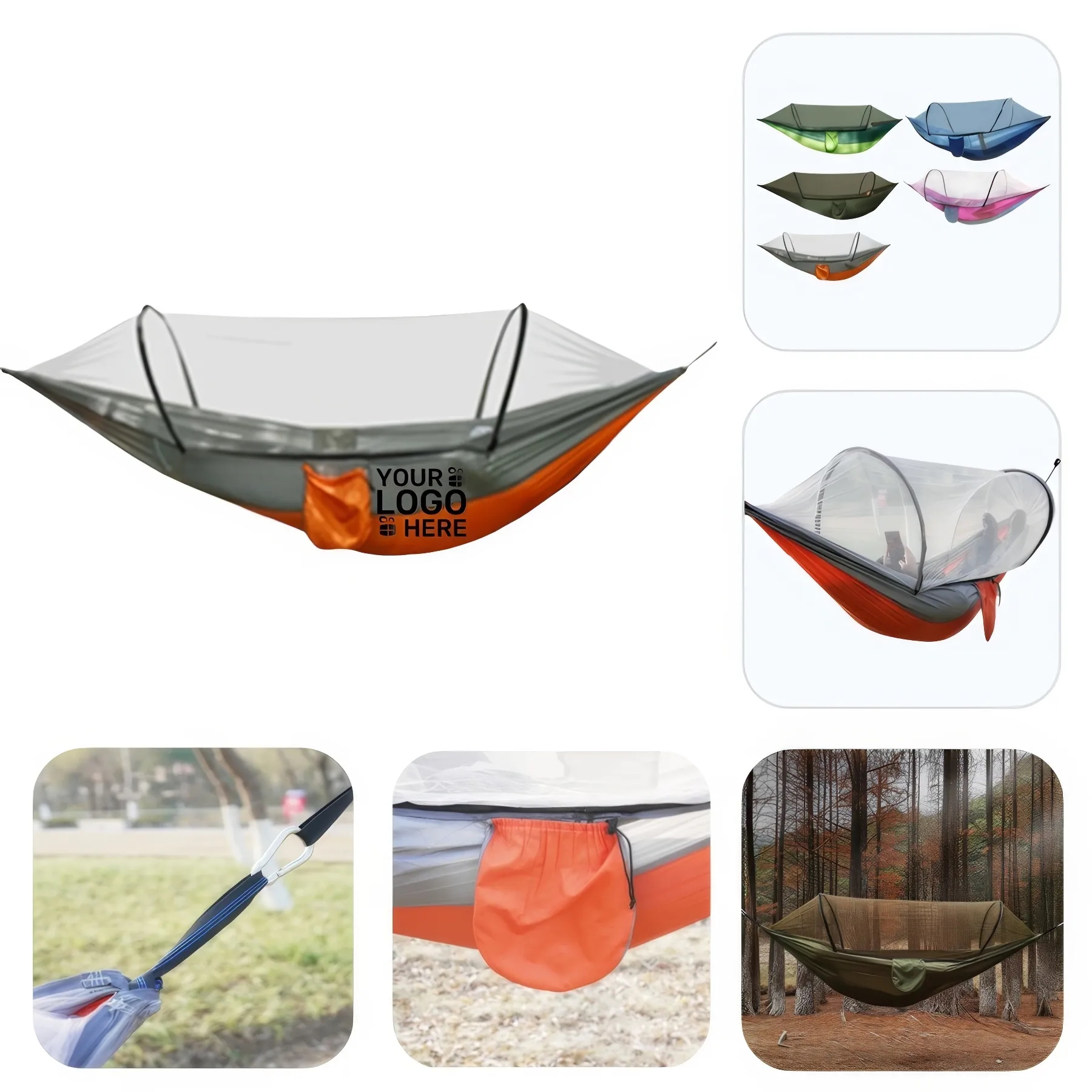 Outdoor Mosquito Net Hammock 2