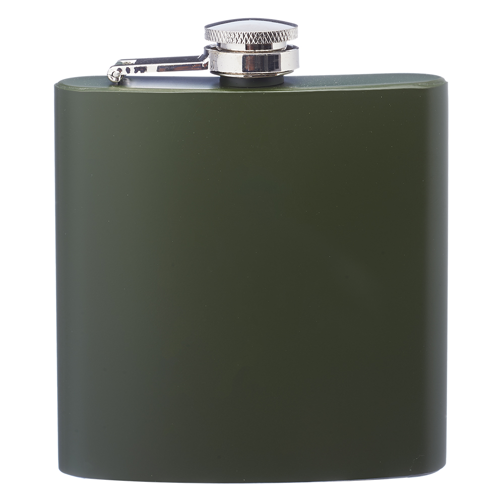 6 oz. Camo Stainless Steel Hip Flask 2