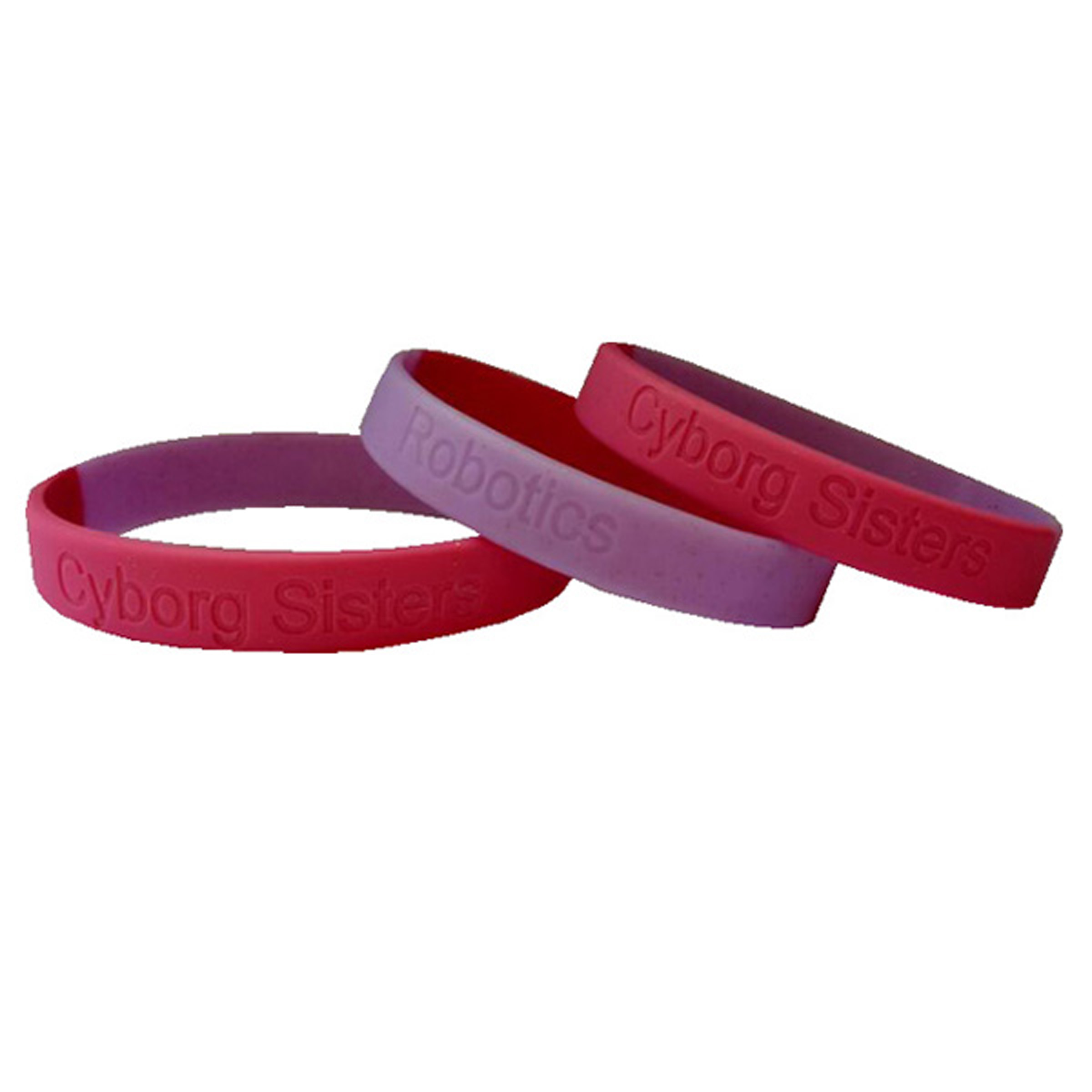 Debossed Silicone Wristband 5