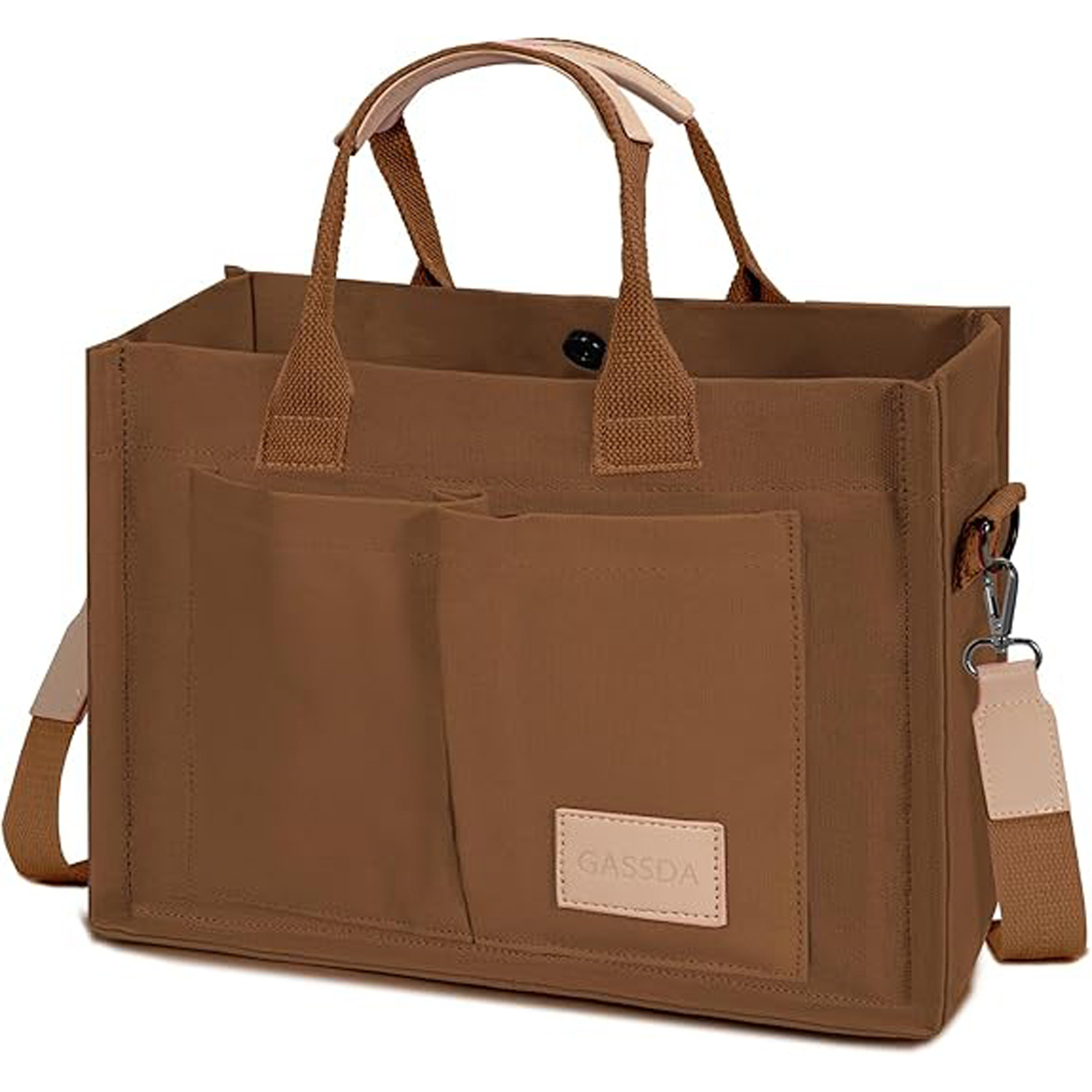 Canvas Single Shoulder Handbag, custom tote bag with logo imprint 8