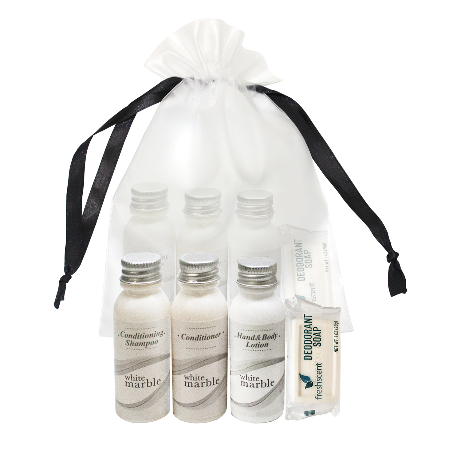 White Marble Amenity Kit 2