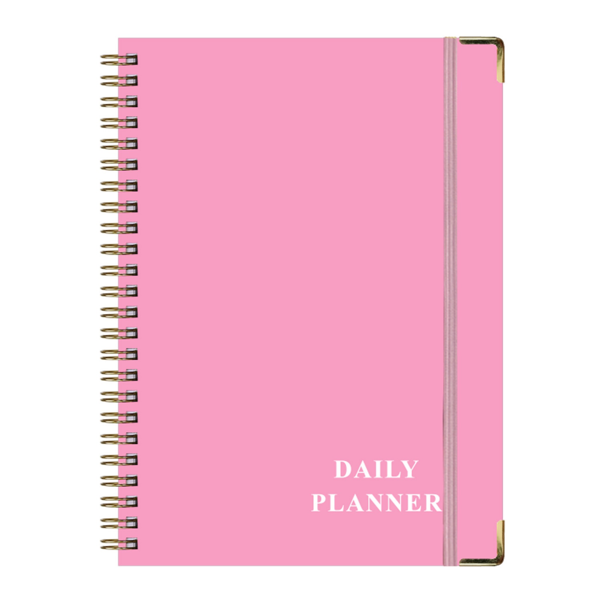 A5 Spiral Daily Planner With Paperboard Cover 3