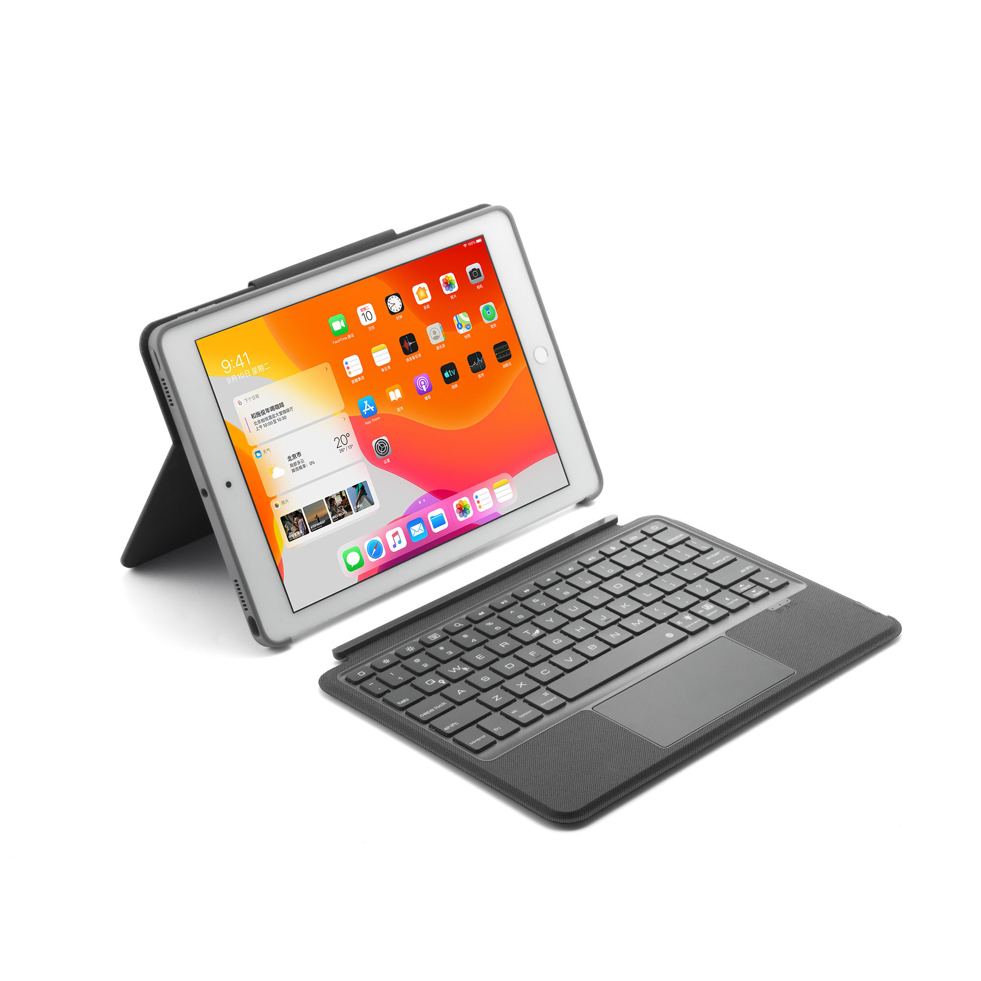 Detachable Keyboard Case for iPad 2