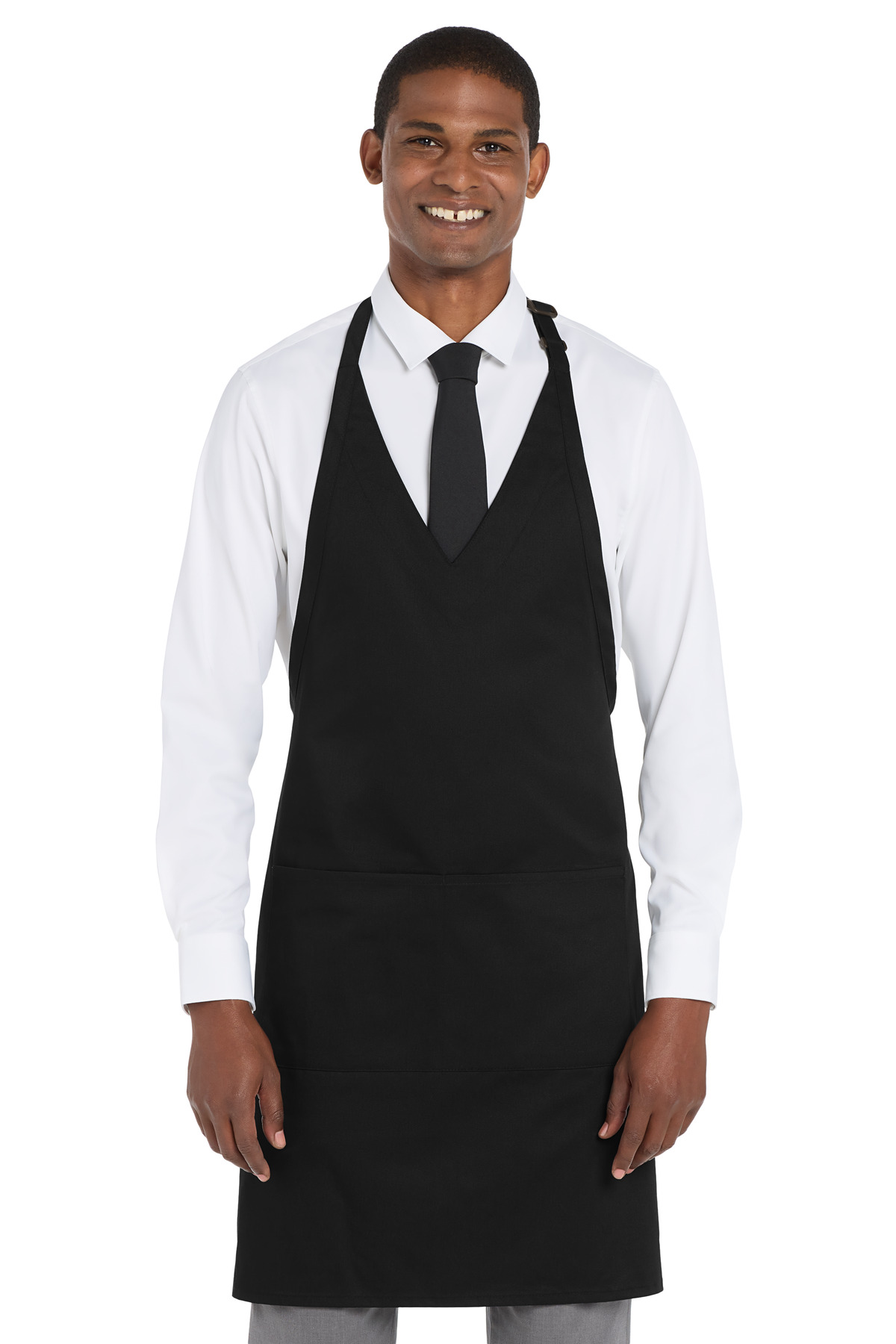 Easy Care Tuxedo Apron with Stain Release