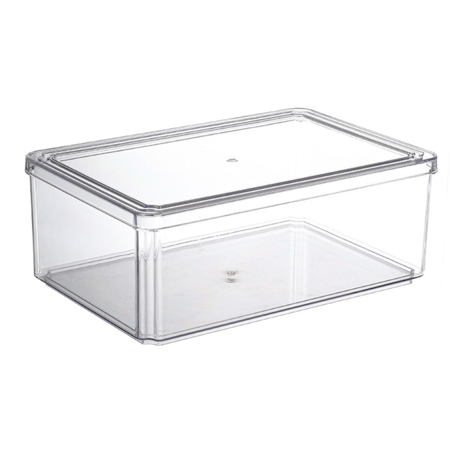 Clear PET Plastic Fridge Food Storage Containers 5