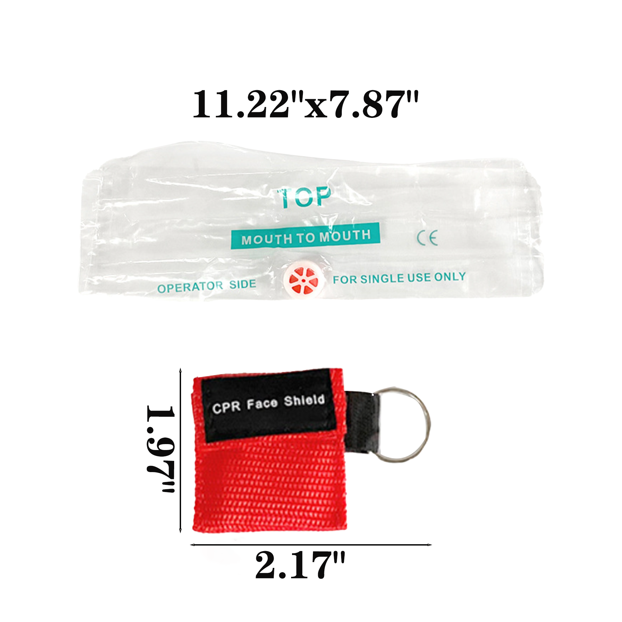 CPR Antibacterial First Aid Mask 2