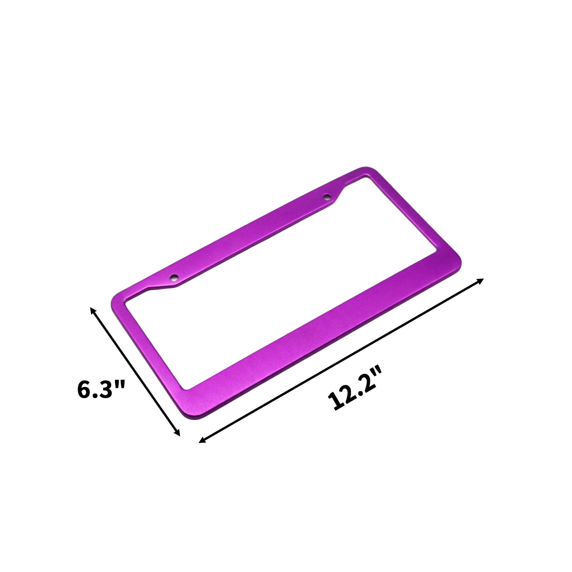 Aluminum Alloy License Plate Frame 5