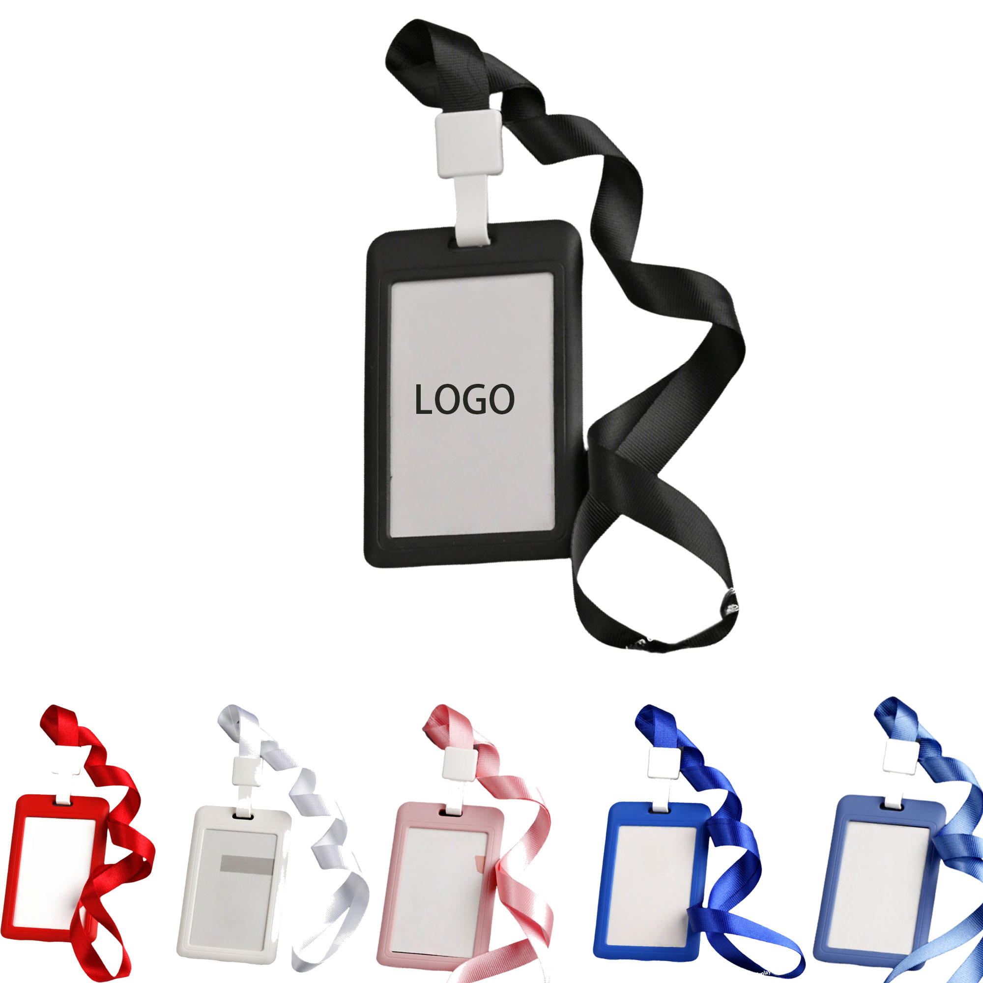 Double Sided Waterproof Work Card Holder 3