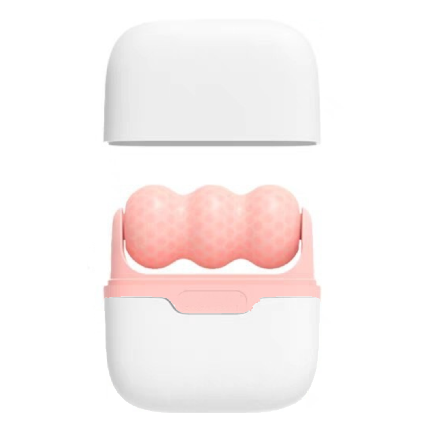Dual heads Silicone Ice Roller Facial Massager 3