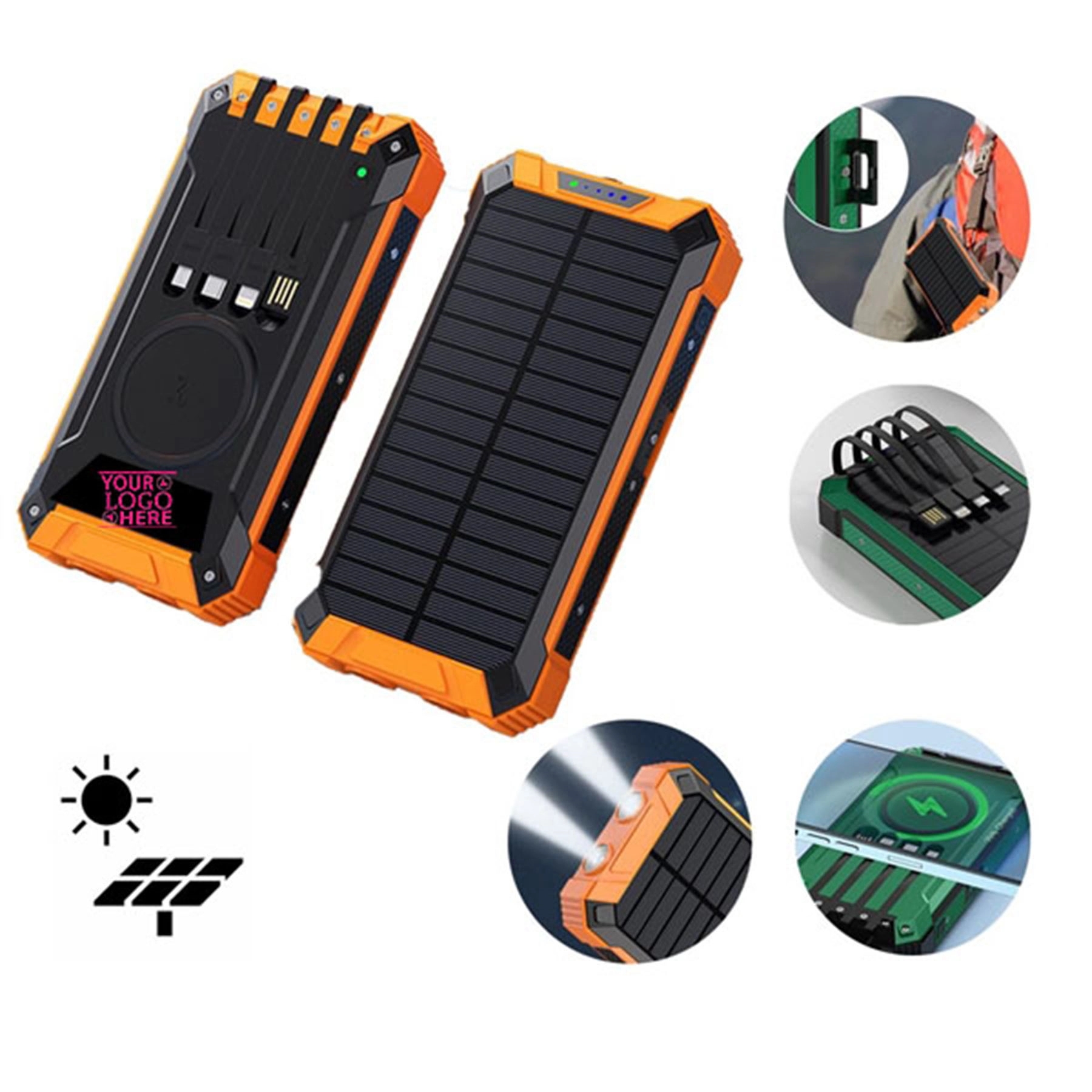 5 in 1 Solar Power Bank 2