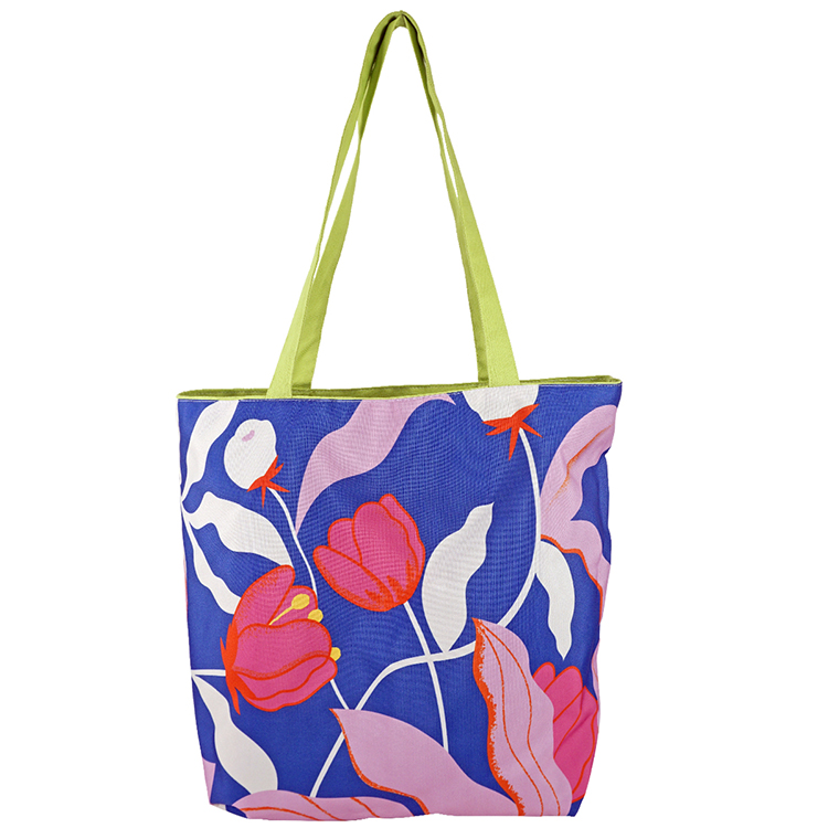 Reversible Colored Cotton Tote 2