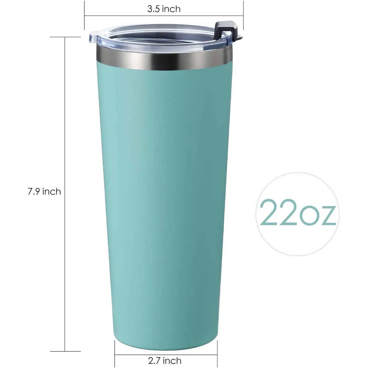 22 Oz Double Wall VacuumTumbler 4