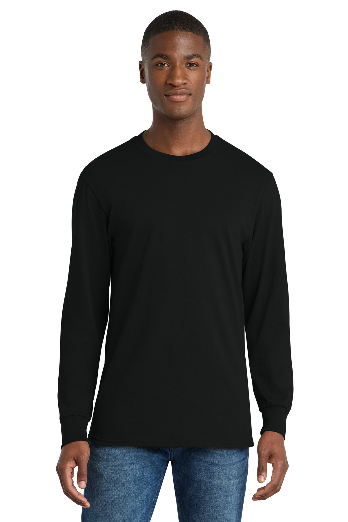 Port & Co Long Sleeve Core Cotton Tee. PC54LS 46