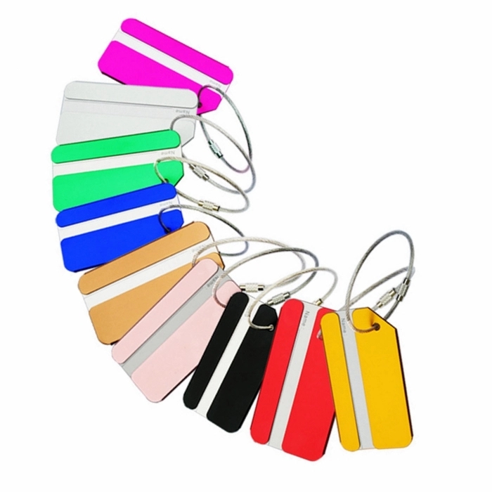 Aluminum Luggage Tag 2