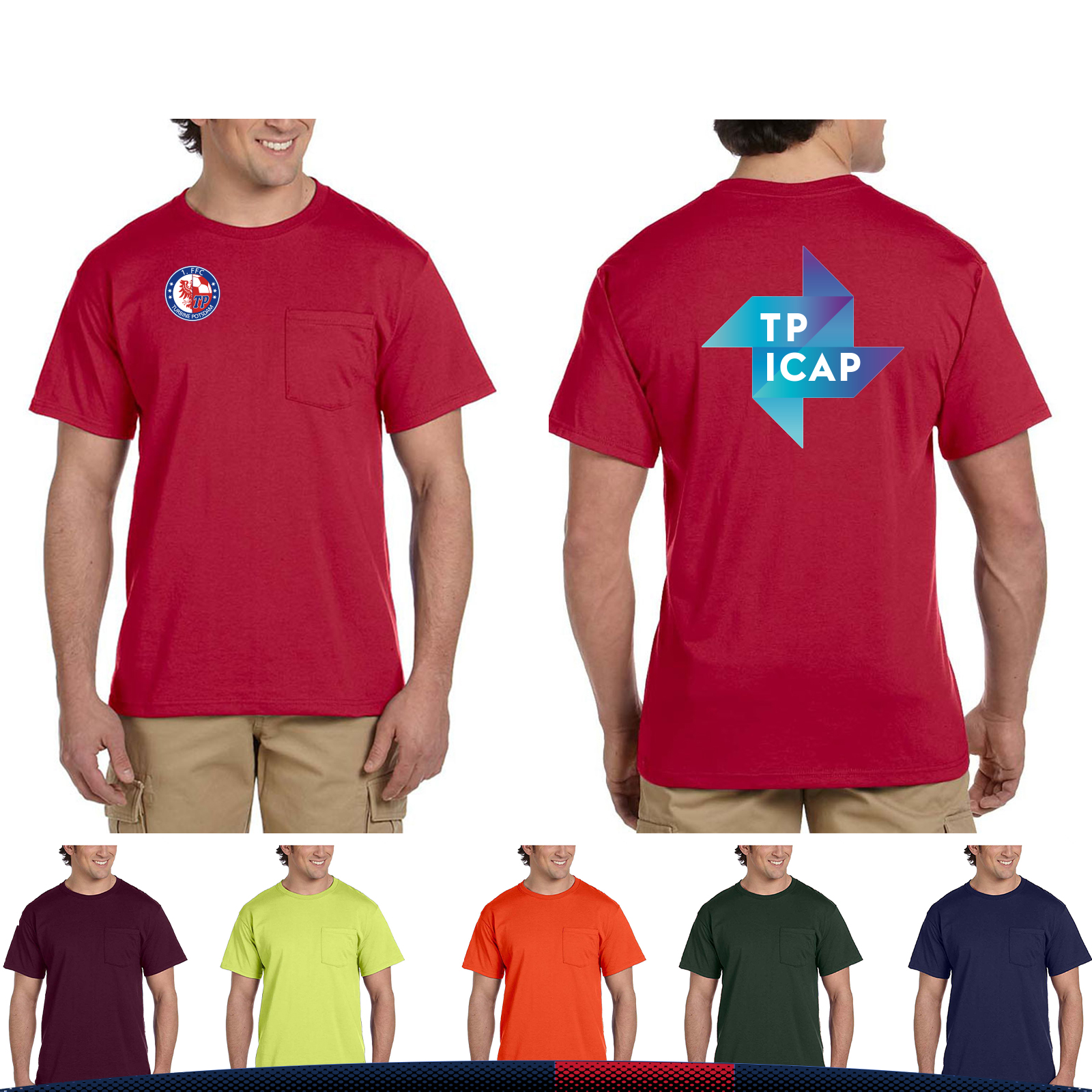 Jerzees® Adult Pocket T-Shirts 5