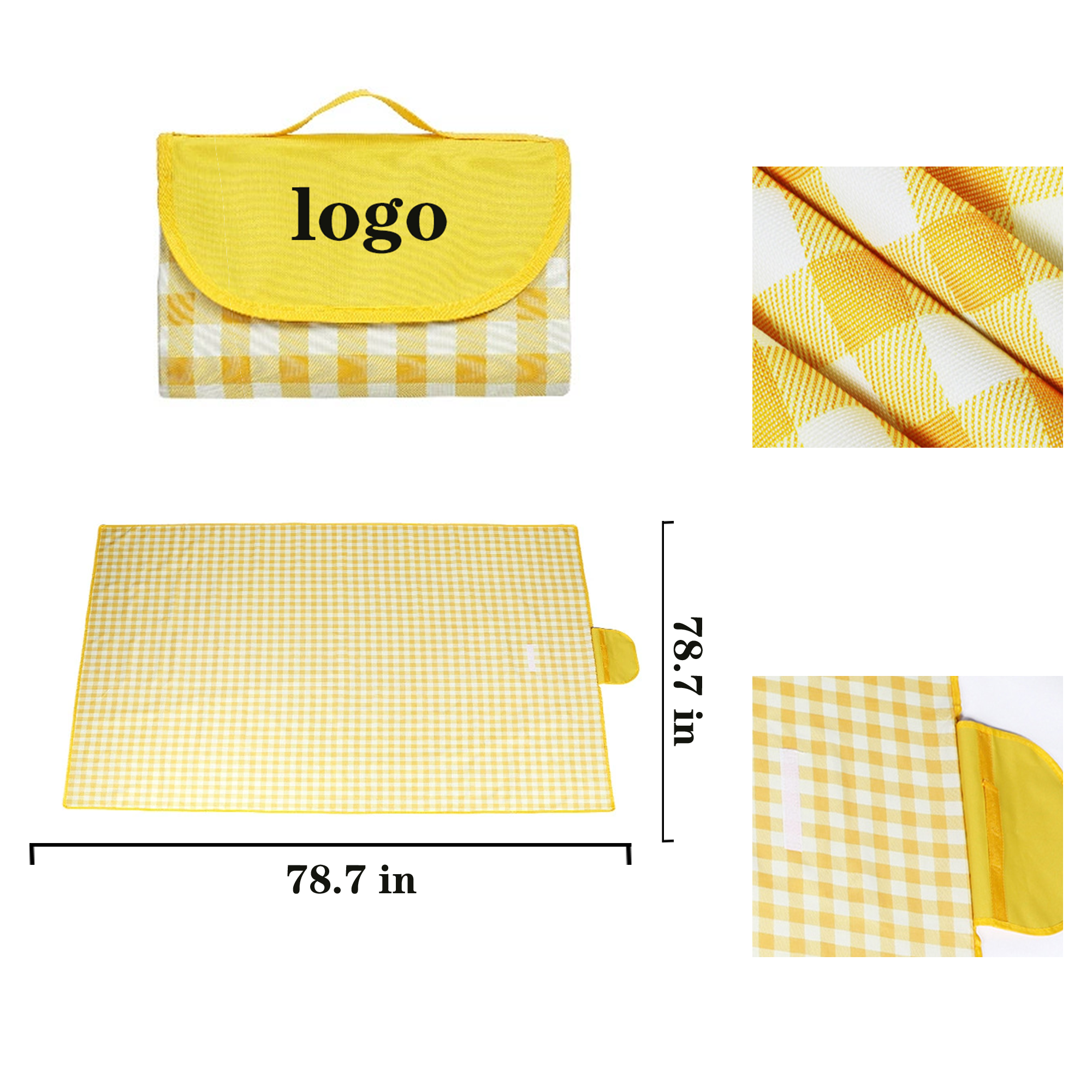 Customizable Simple Picnic Mat 2