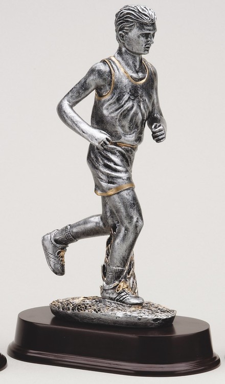 11" Tall Male Runner Figure Award 2