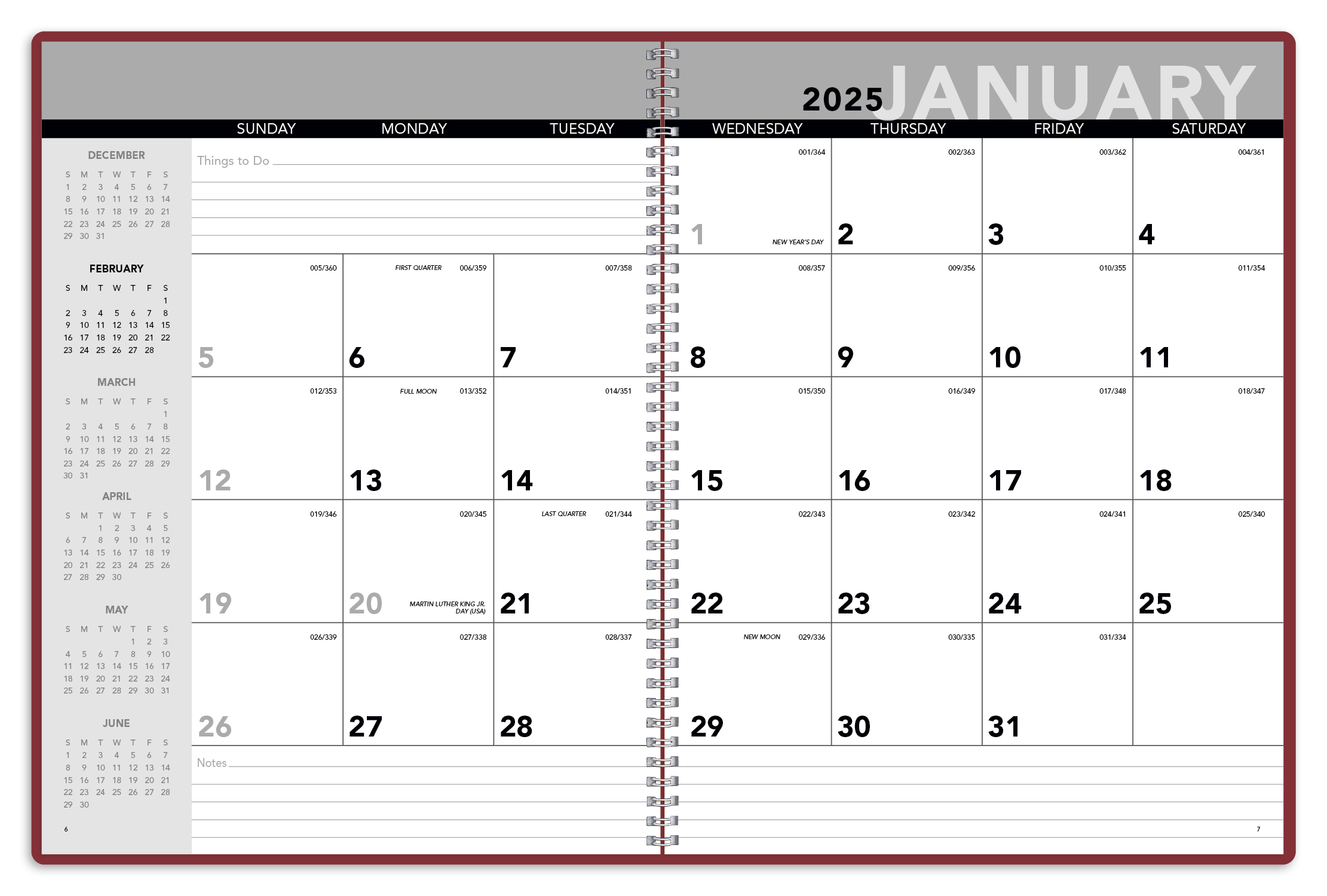 Triumph® Calendars Monthly Planner 44