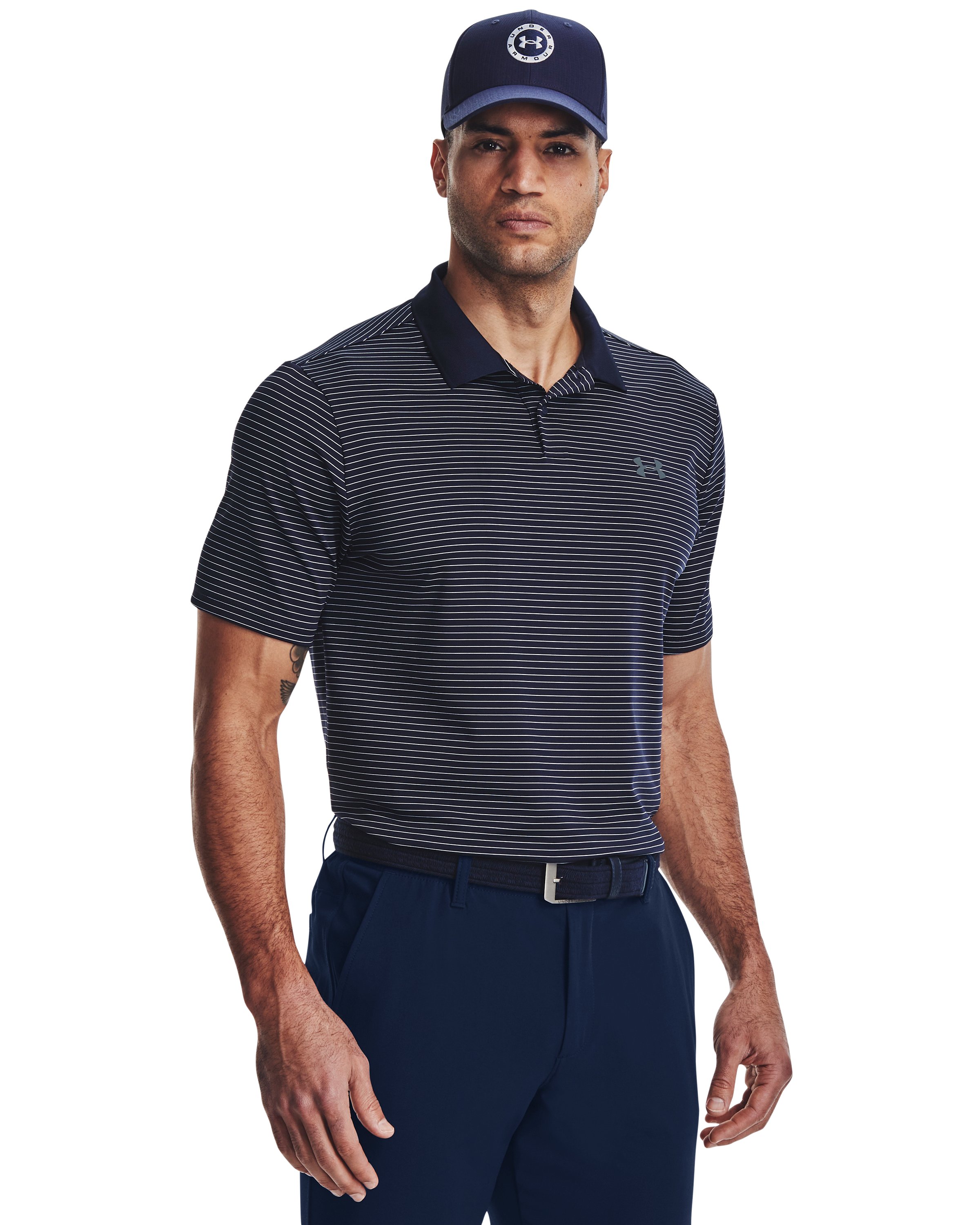 UA Matchplay Stripe Men's Polo 16