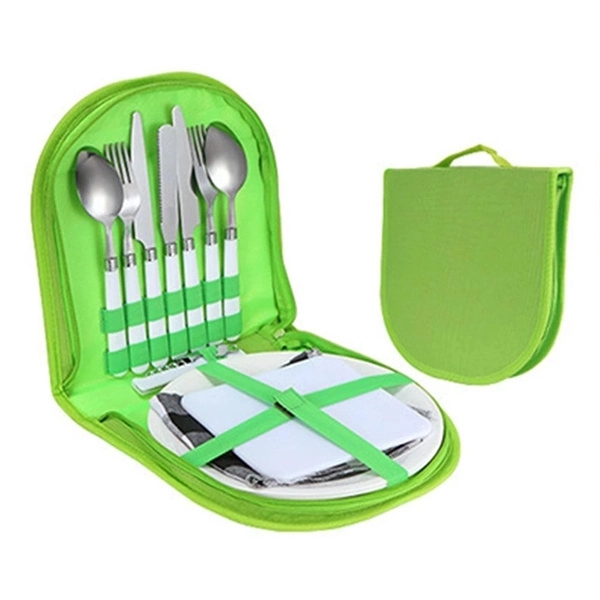 Outdoor Picnic Tableware Handbag 4