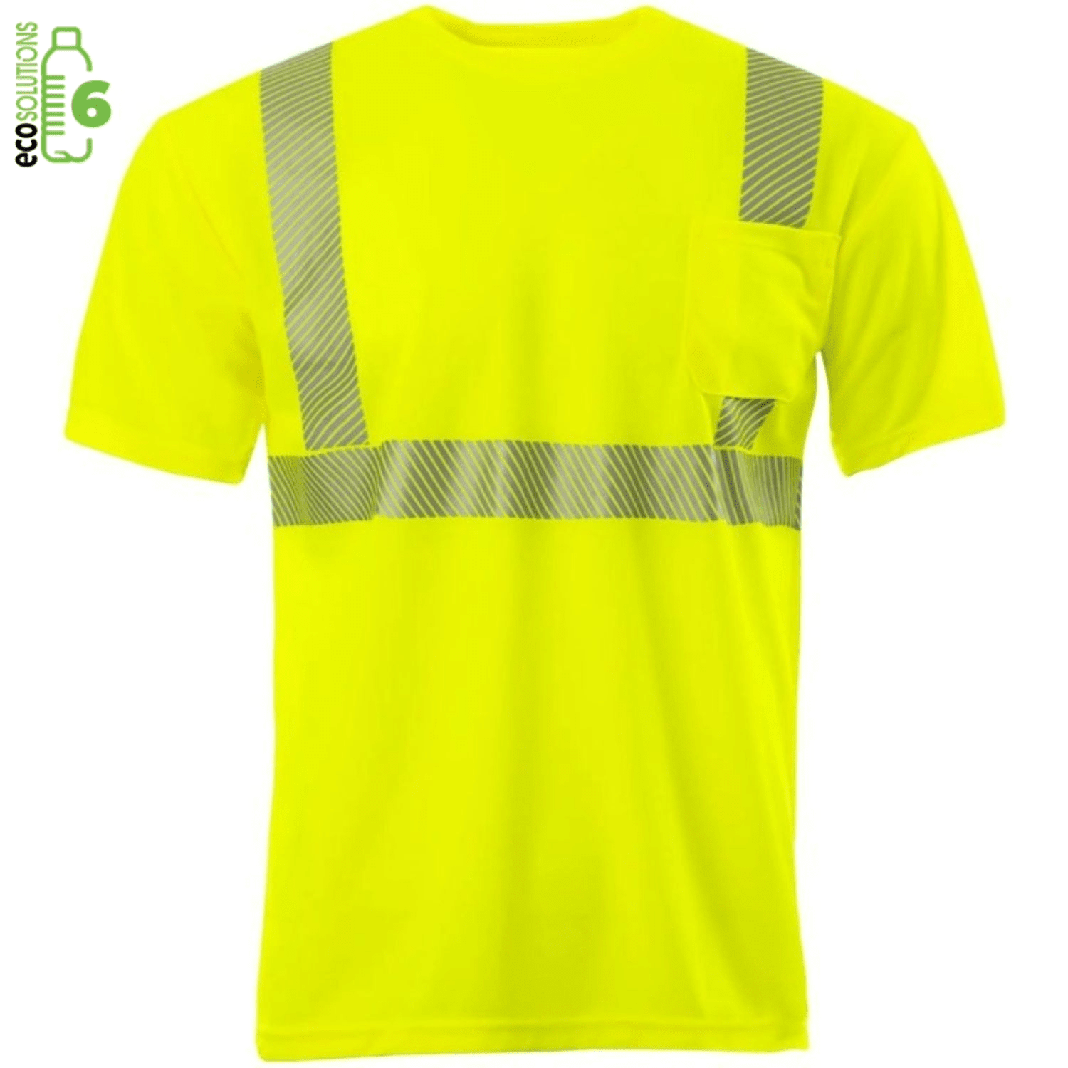 rPET Class 2 Segmented Tape Safety T-Shirt With Pocket 9
