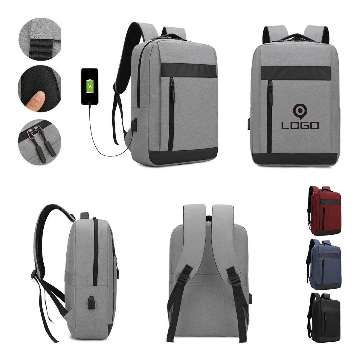 Travel Laptops Backpack with USB Charging Port/School Bag 4