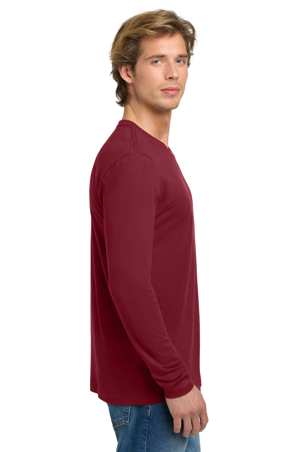 Next Level Apparel Cotton Long Sleeve Tee. NL3601 64
