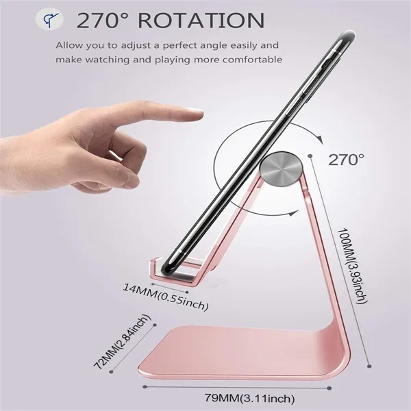 Adjustable aluminum alloy mobile phone holdr 3