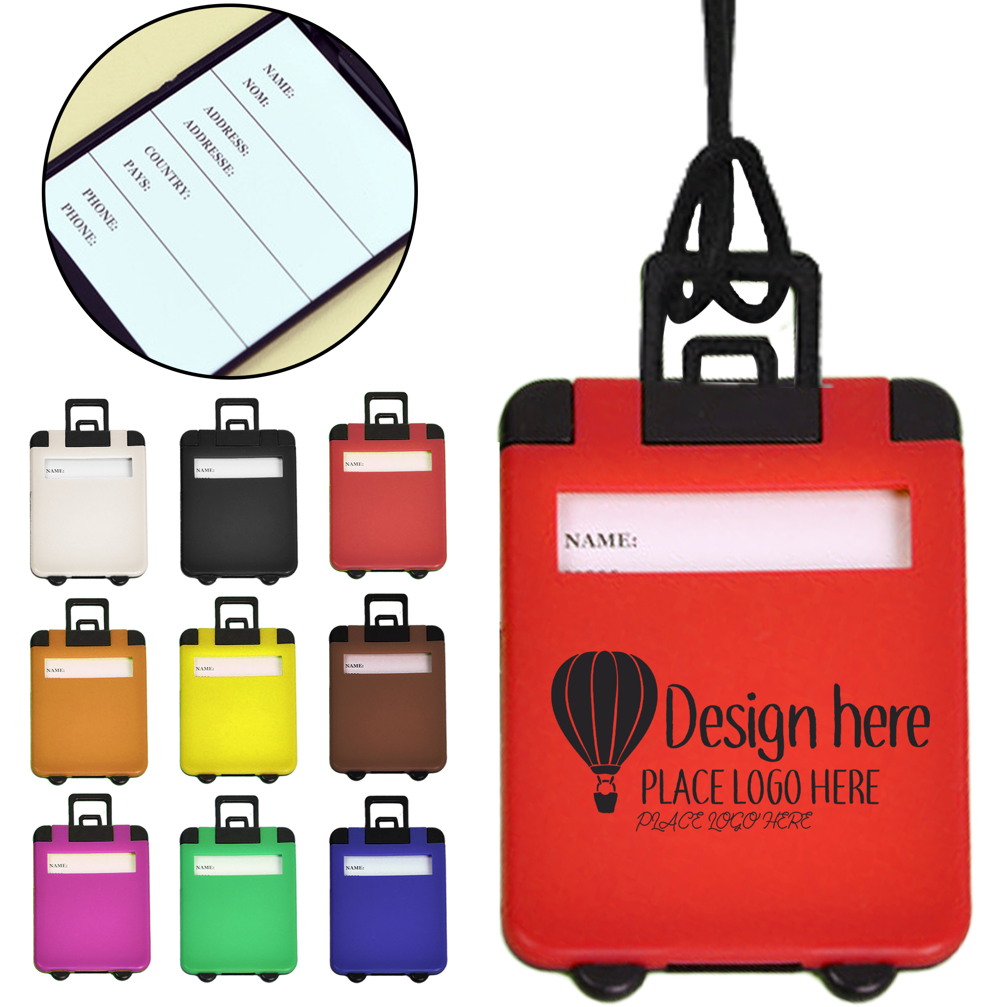 Carry on Luggage Tags 2