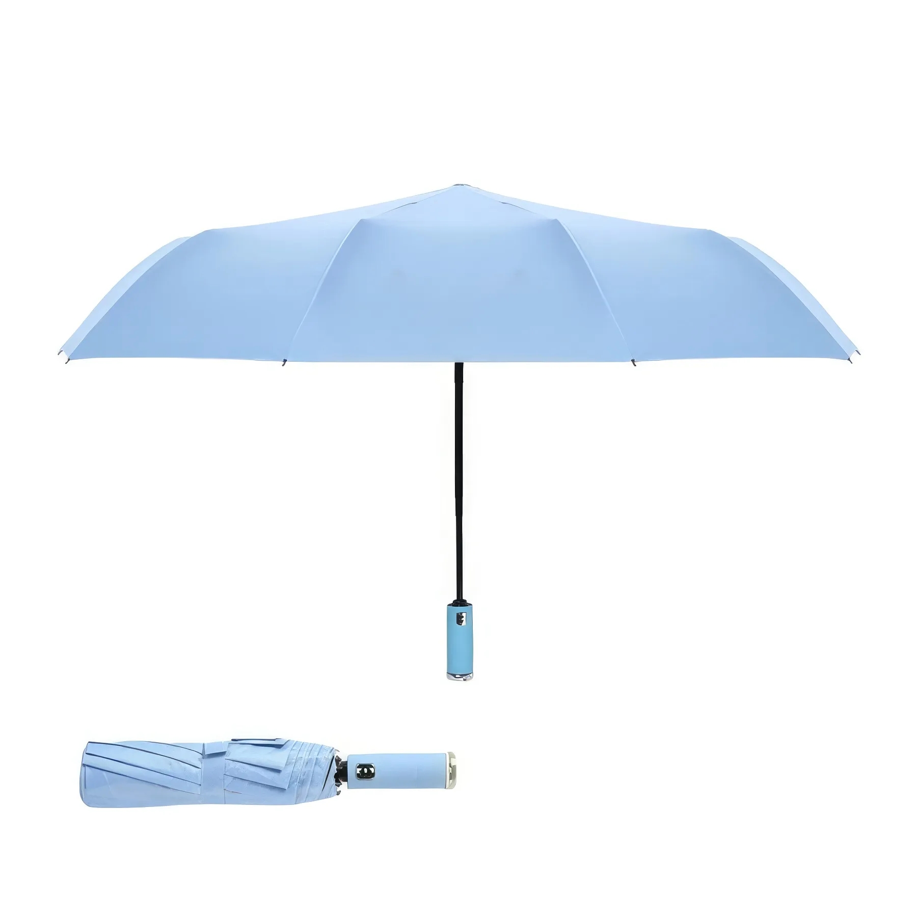 Travel Auto-Open Umbrella with Rotatable LED Light 1