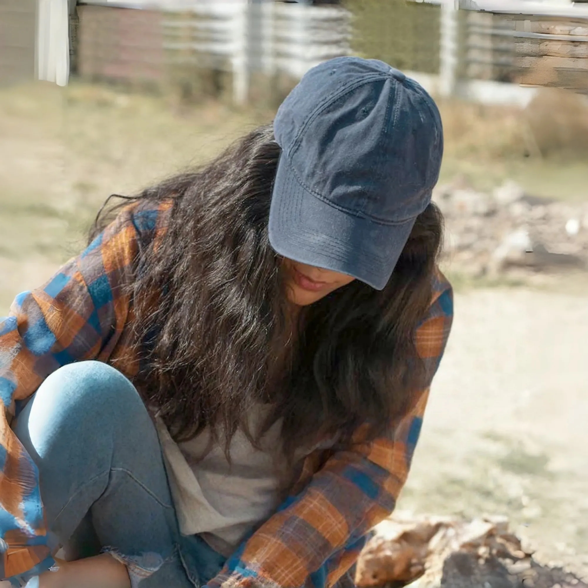 Adjustable Metal Buckle Baseball Cap 11