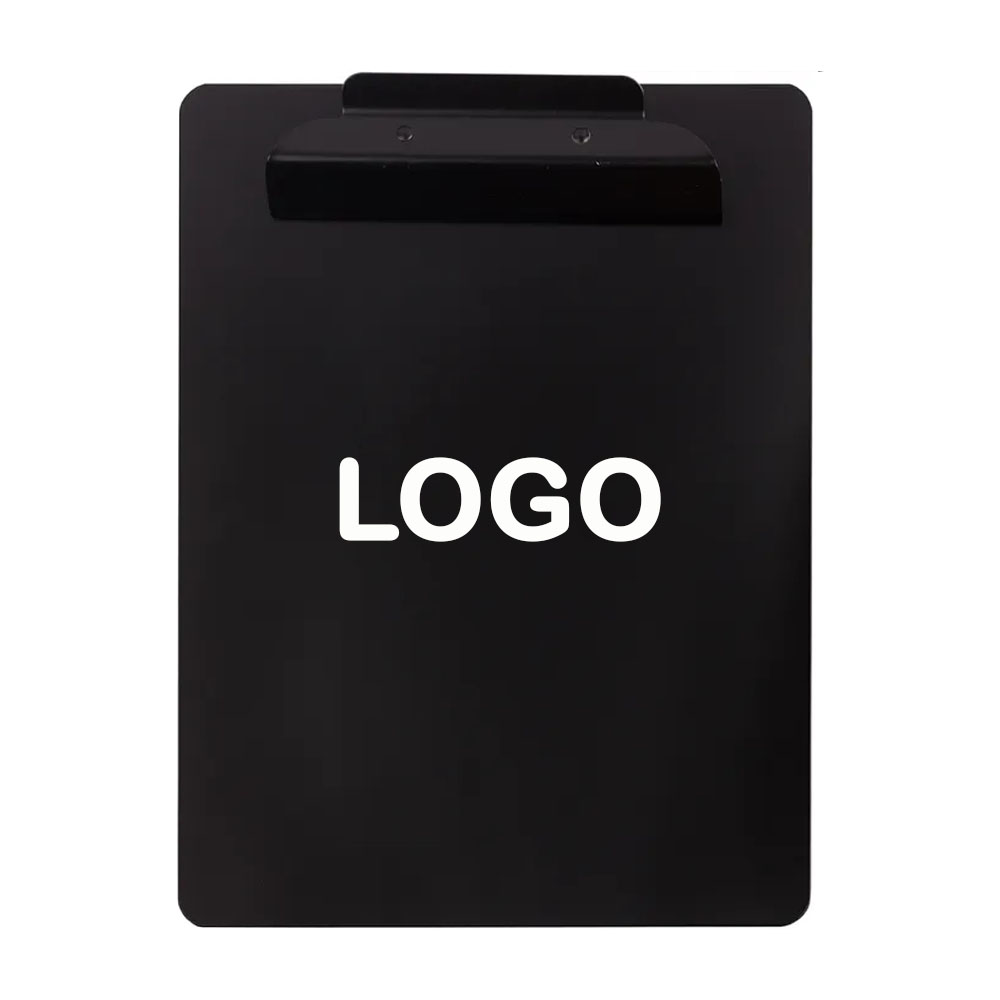 Durable Aluminum Clipboard with Storage(Black) 2