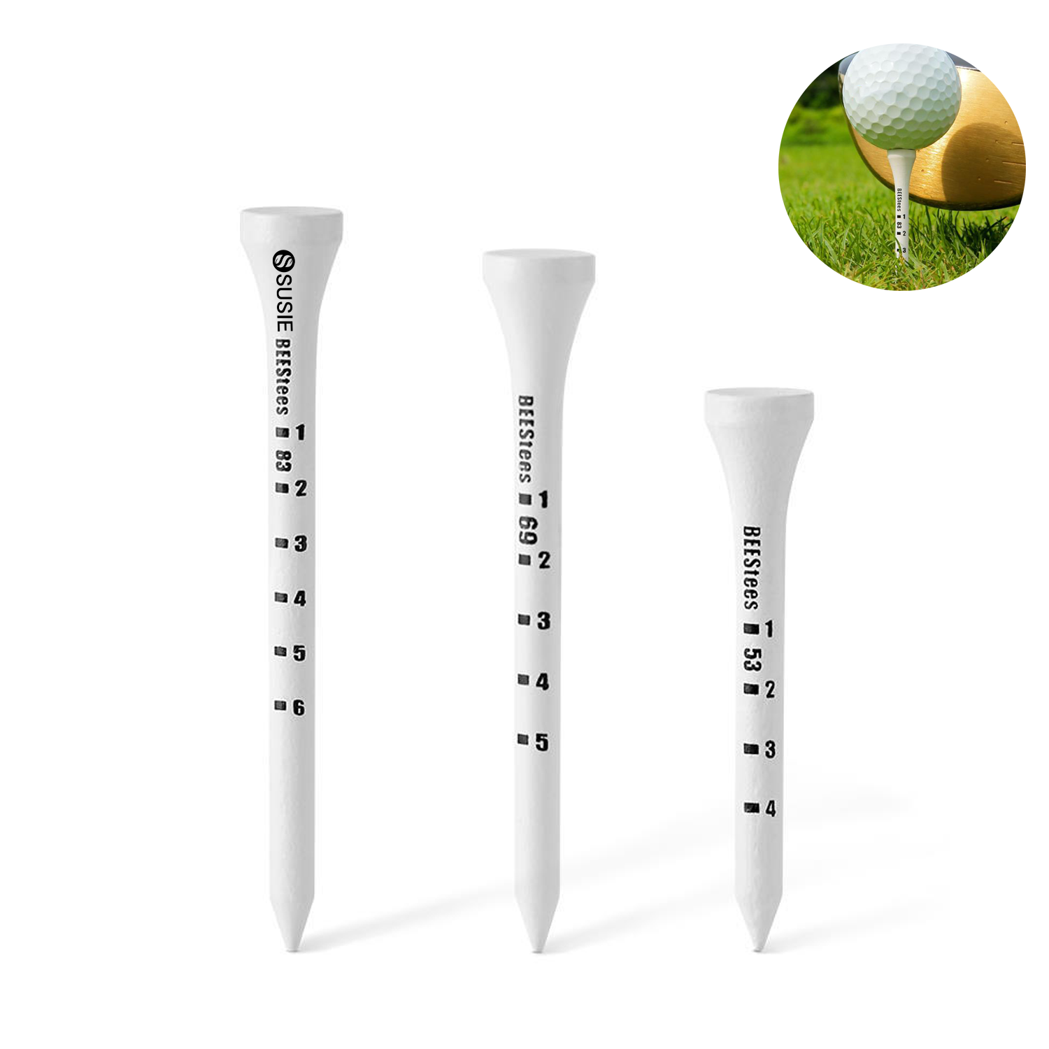 Less Friction Golf Tees 2