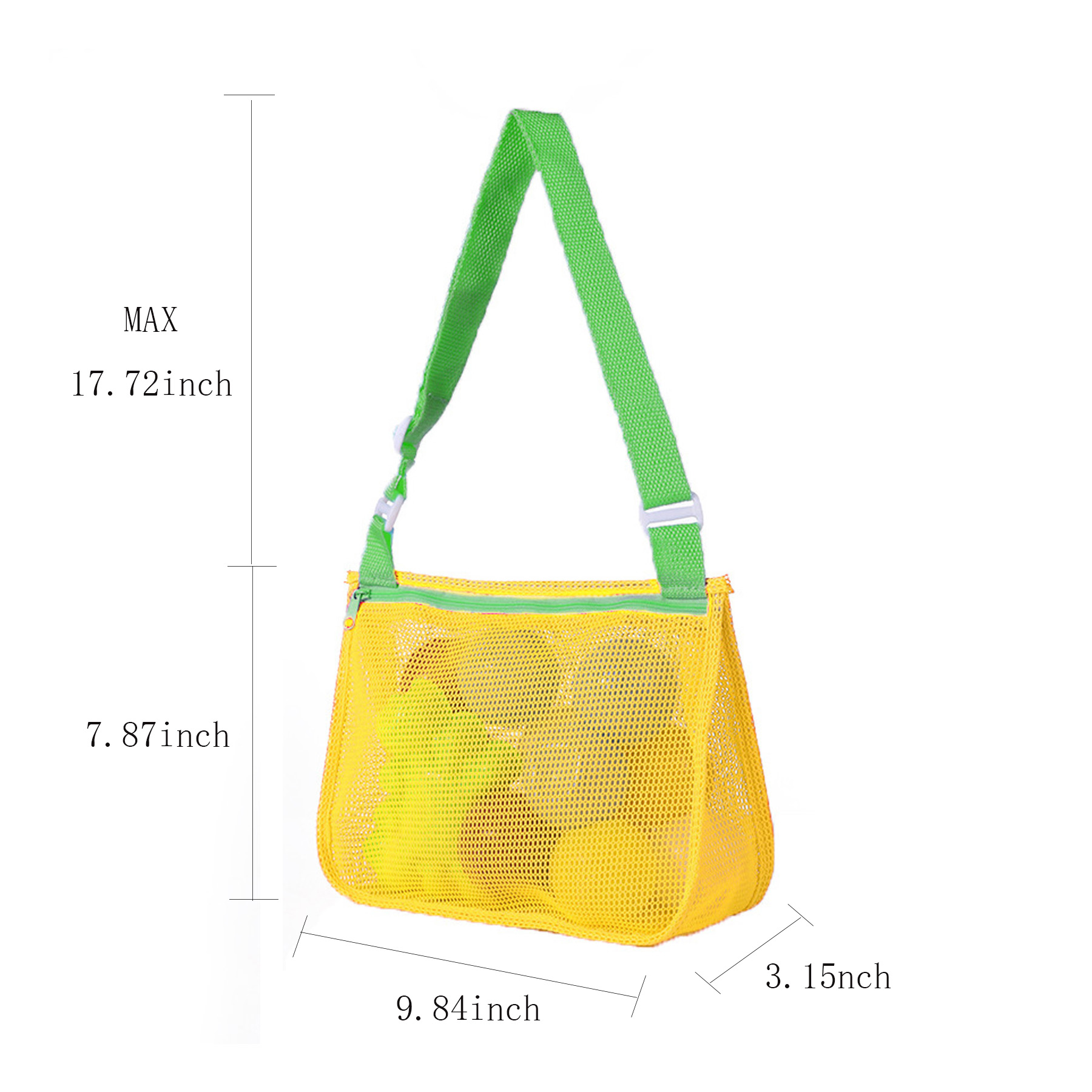 Beach Toy Mesh Bag for Kids 11