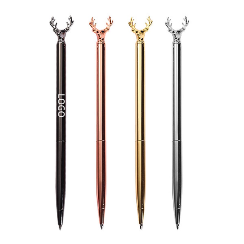 Twist Action Moose Ballpoint Pen 1