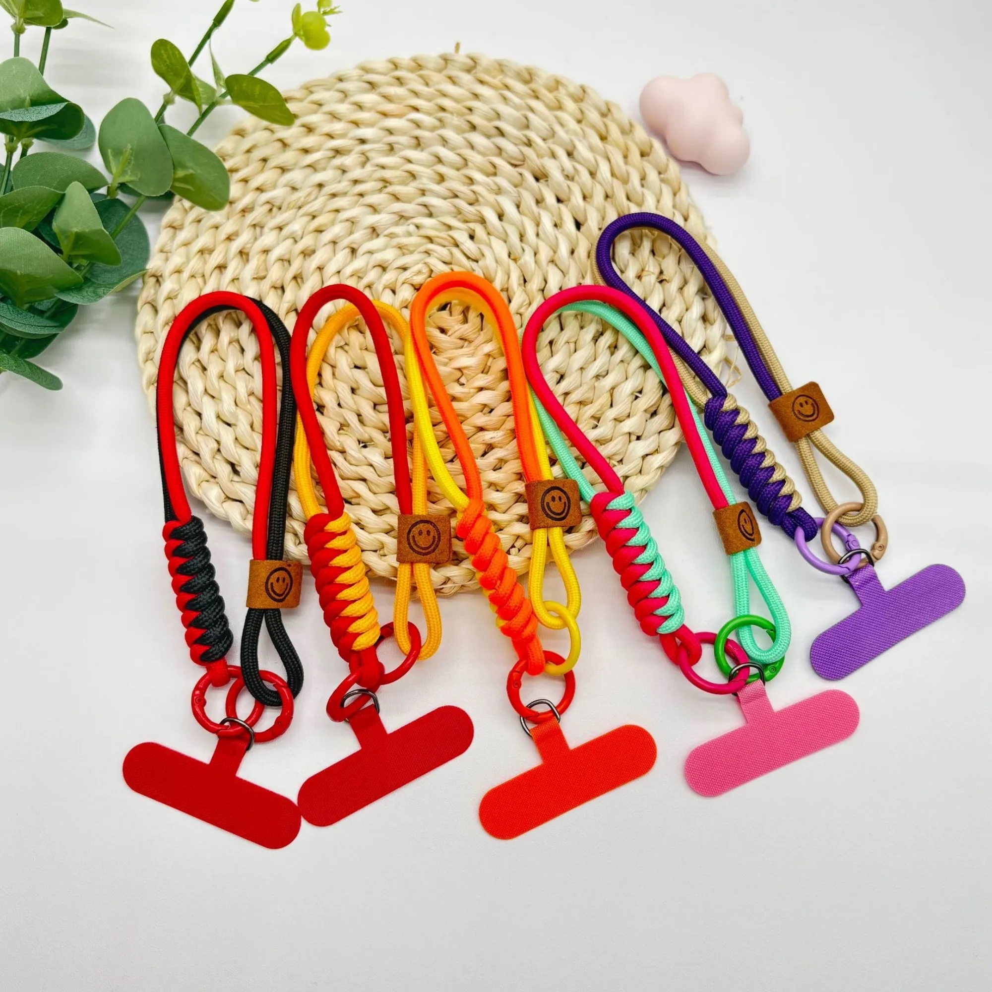 Woven Mobile Lanyard Decorative Pendant Corporate Promo 5