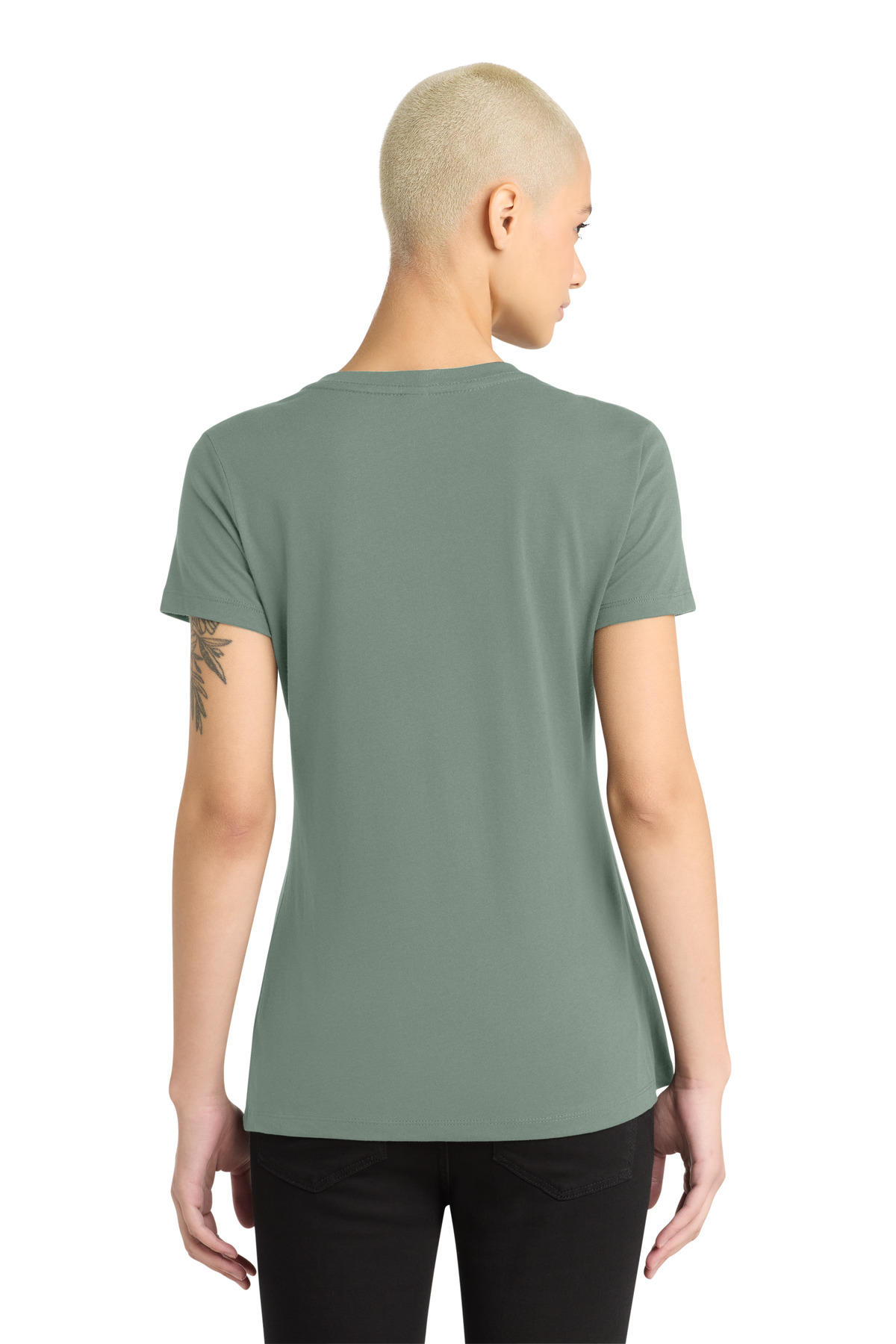 District - Women's Perfect Weight V-Neck Tee. DM1170L 33