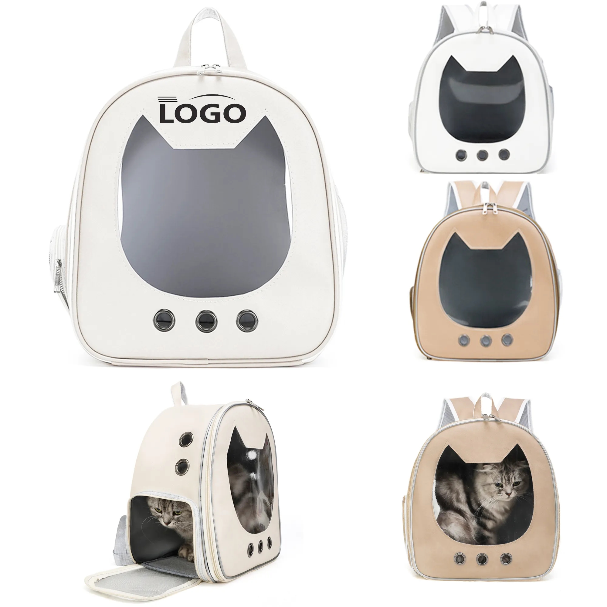 MOQ10 Breathable Shoulder Cat Bag 1