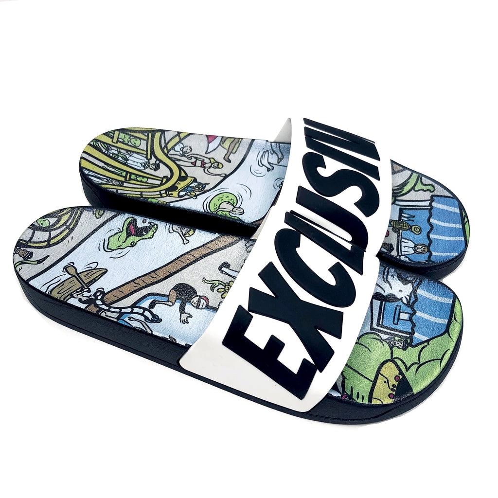 Eco-Friendly Recycled PVC Waterproof Slide 4