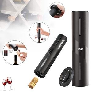 Plastic Black Automatic Electric Wine Opener 4