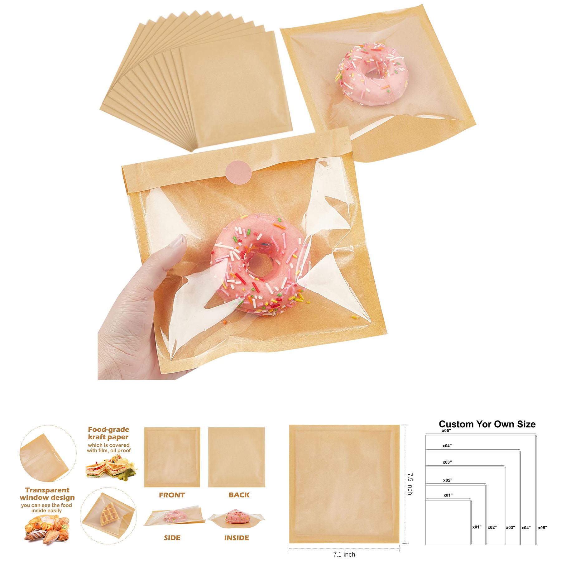 Heat-Sealable Bakery Bags 3