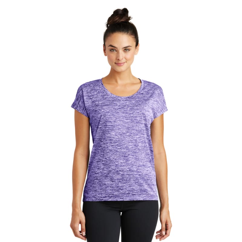 Sport-Tek Women's PosiCharge Electric Heather Sporty Tee. 53