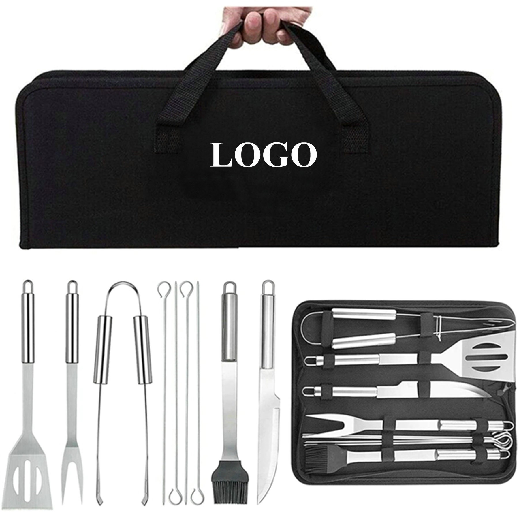 BBQ Tool Set 9 pieces